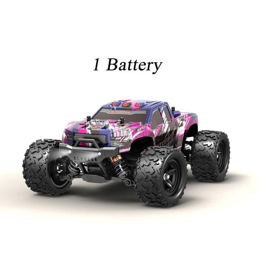 1:8 1:18 High Speed Remote Control Car ,4WD RC Driving Toy Cars for Boy, 40/45 Km/H Off-Road RC Truck, Monster Truck Includes 2 Rechargeable Batteries, 11 12 13 Year Old Girls Boys Gifts RC Cars Adults