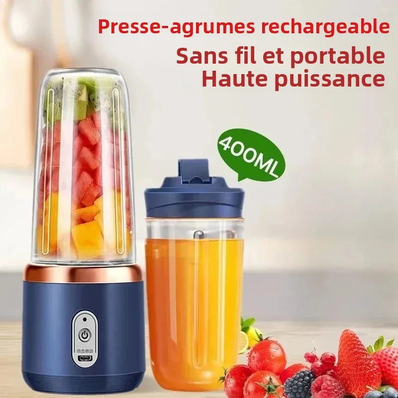 Portable 400ml USB Electric Blender & Travel Juicer