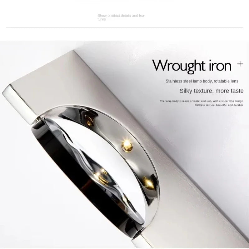 FlowLuxe™ Ripple Wall Light: Modern Artistic RGB Ambient Lamp