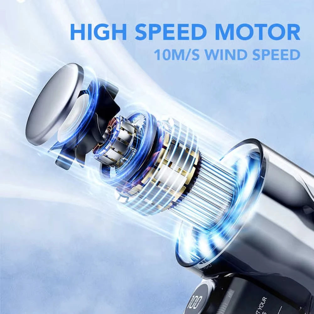 CoolBreeze™ Foldable Mini Fan: Portable & Rechargeable