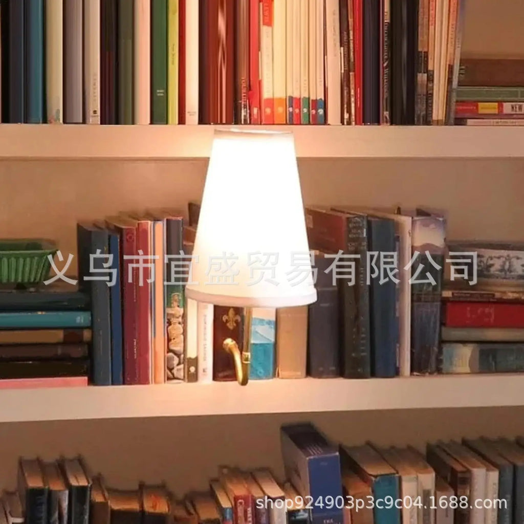 NovelLight™ Bookshelf Lamp: Vintage Charm & Warm Illumination