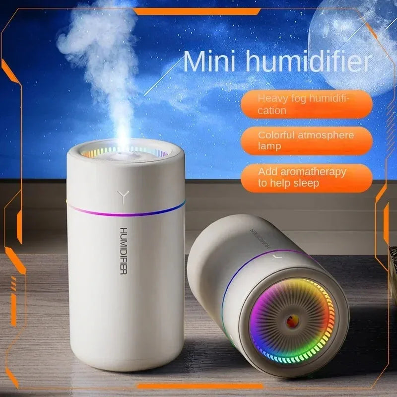 280ml Ultrasonic Aroma Diffuser & LED Air Humidifier