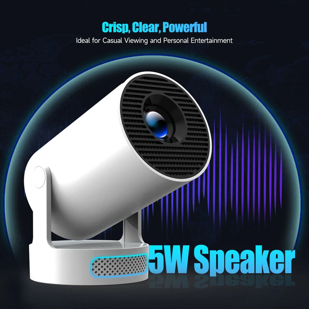 Ocular Magcubic Mini Projector: 4K Support & Smart Android TV