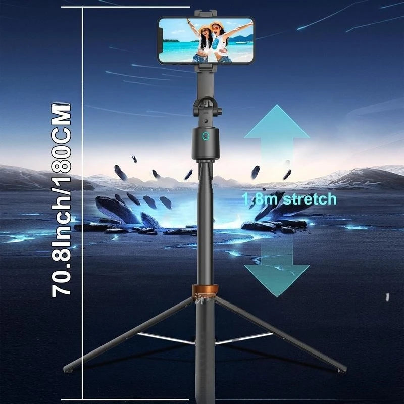 TrackShot™ Smart Face-Tracking Tripod with Integrated Fill Lights