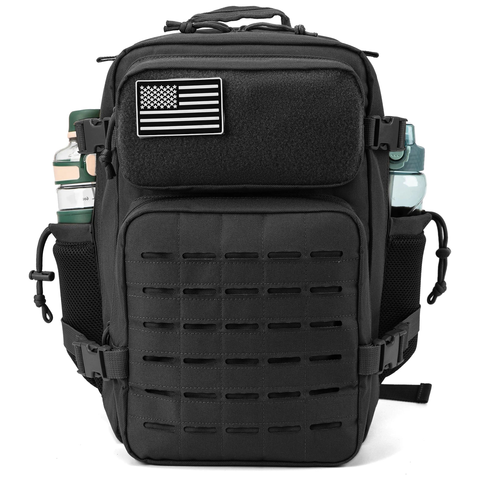 25-45L Tactical Pro Backpack: Rugged Outdoor & Gym Rucksack