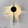 FlowLuxe™ Ripple Wall Light: Modern Artistic RGB Ambient Lamp