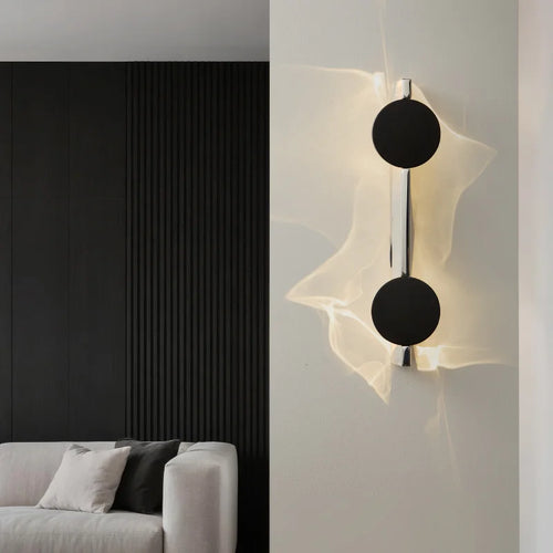 FlowLuxe™ Ripple Wall Light: Modern Artistic RGB Ambient Lamp