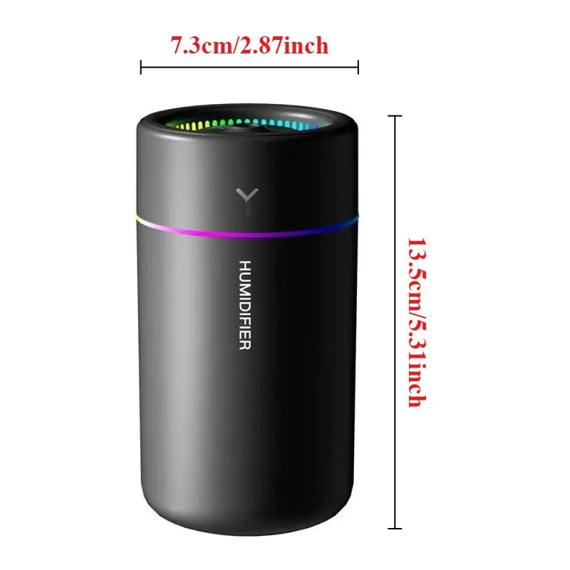 280ml Ultrasonic Aroma Diffuser & LED Air Humidifier