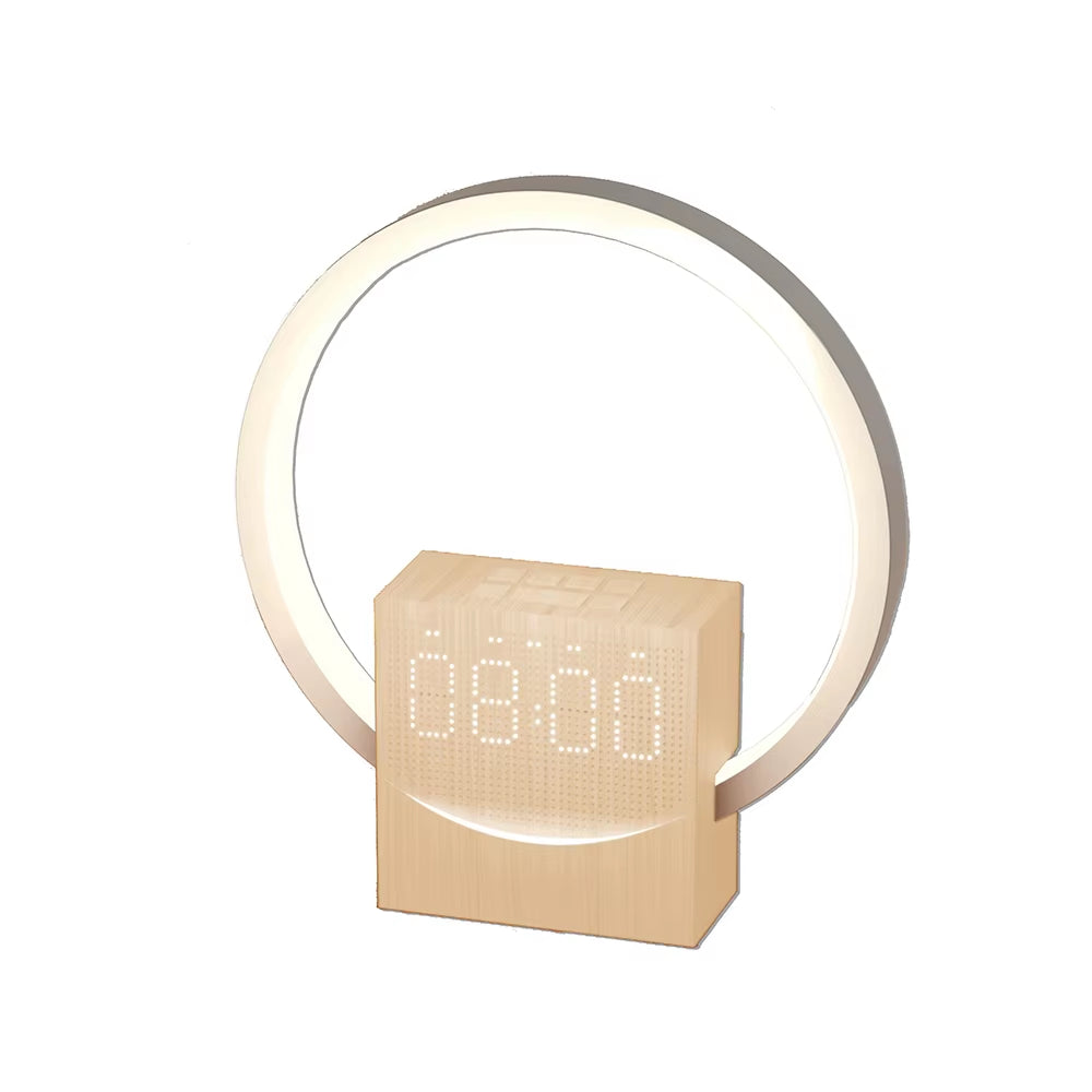 Sunrise Simulation Alarm Clock with Bluetooth Speaker White Noise Machine LED Desk Night Light Home Office Decor for Bedroom